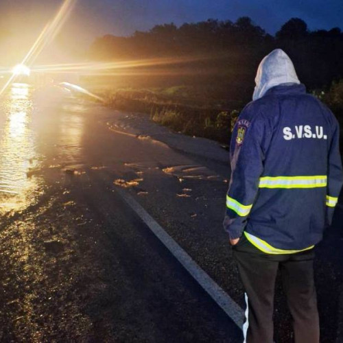 Drumul județean 205 H între Paunești și Movilița rămâne închis circulației