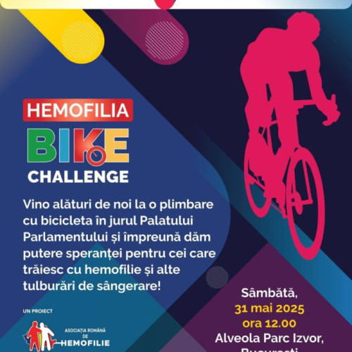 Iubitorii de biciclete se reunesc pentru Hemophilia Bike Challenge