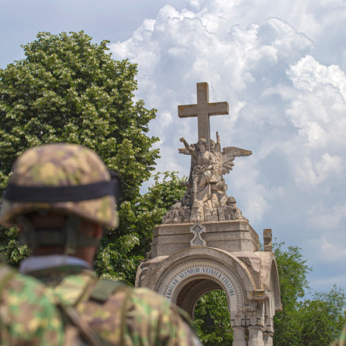 Ceremonial militar și religios cu ocazia Zilei Eroilor la Galați