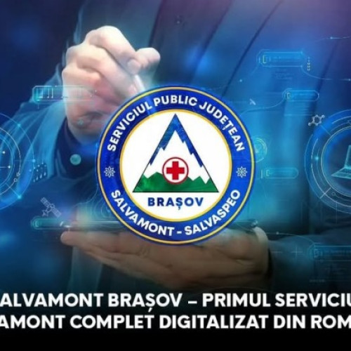 Serviciul Salvamont Brașov devine primul serviciu complet digitalizat din România