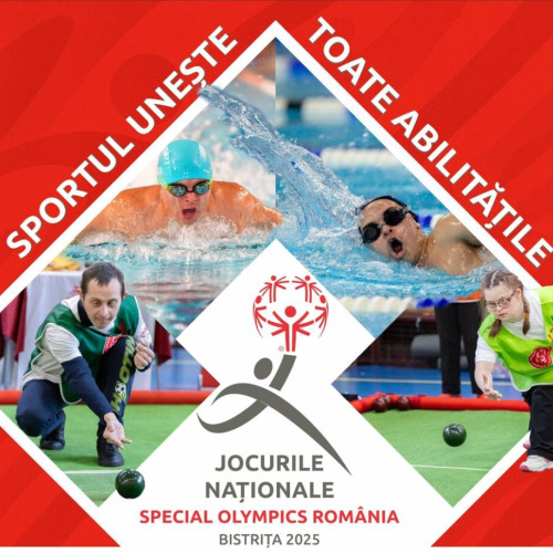 Jocurile Naționale Special Olympics se desfășoară la Bistrița