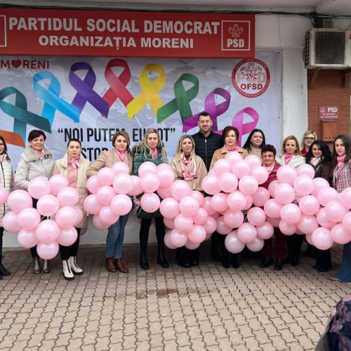 OFSD sărbătorește Ziua Mondială de Luptă Împotriva Cancerului la Moreni.