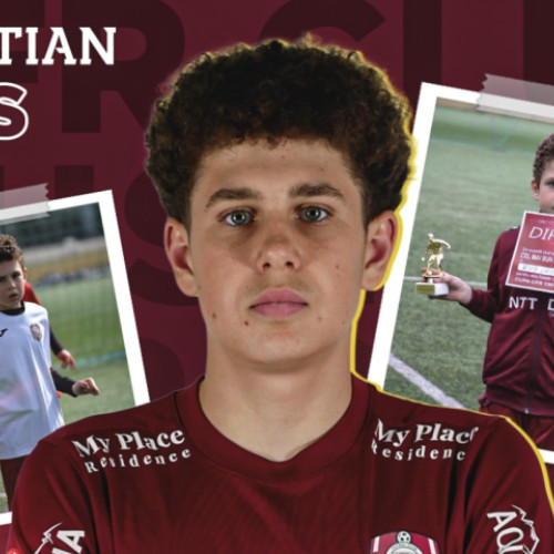 Cristian, un tânăr talent al CFR-ului, semnează un contract important