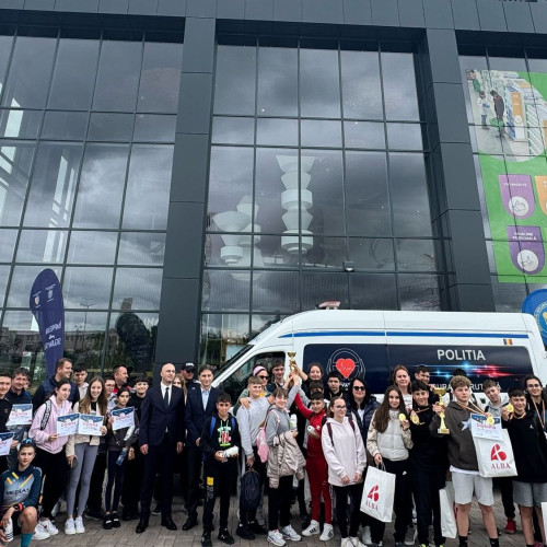 Elevii din Alba au participat la etapa județeană a concursului „Educație rutieră - educație pentru viață”