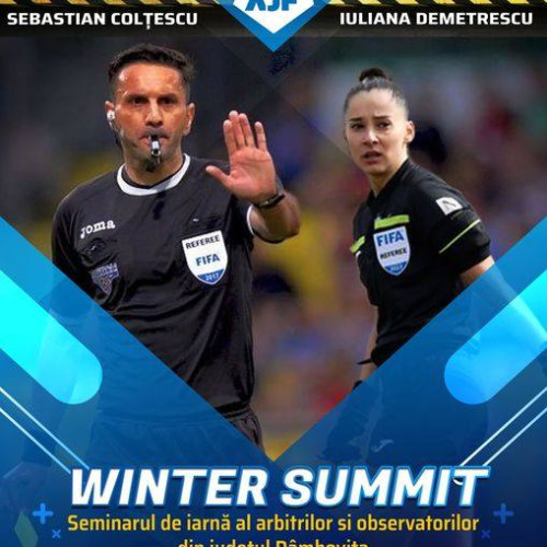 Seminar pentru arbitrii din Dâmbovița, organizat de AJF