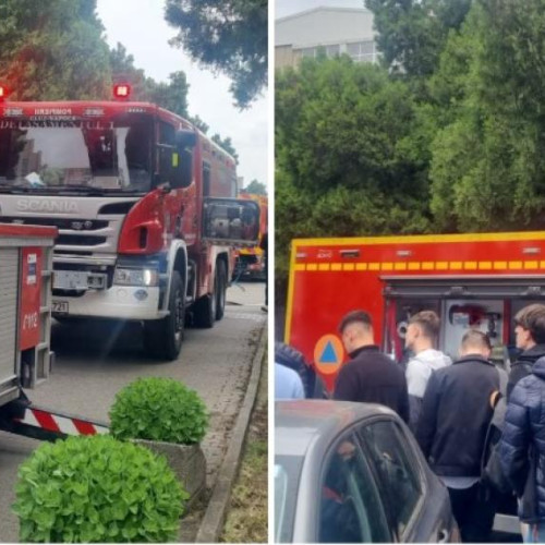 Exercițiu de alarmare și intervenție în caz de incendiu la UTCN