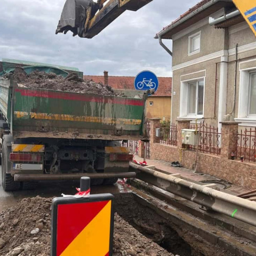 Avarie la rețeaua de apă potabilă în Sard