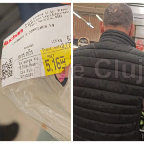 Incident grav la un hipermercat din Cluj-Napoca