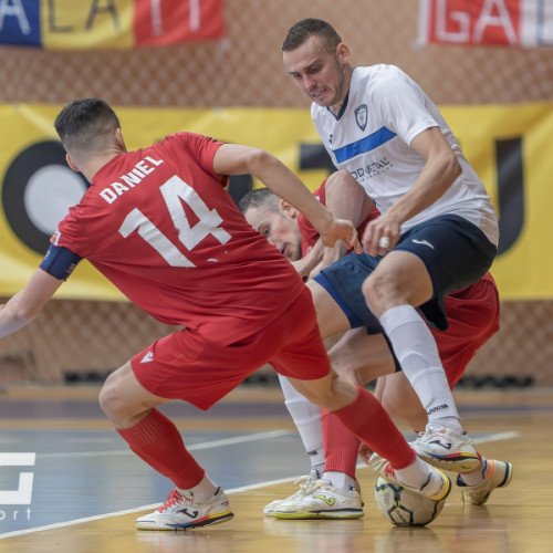 Finala Ligii I de futsal: al treilea meci dintre FK Odorheiu Secuiesc și United Galați
