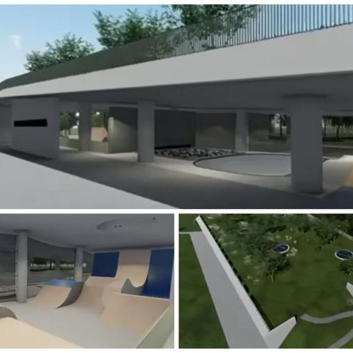 Un skatepark futurist deschis în Cluj pentru pasionații de adrenaline