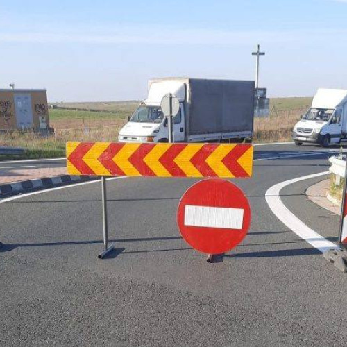 Restricții de circulație pe DN 1A în zona Blejoi, Prahova, pentru lucrări la pod