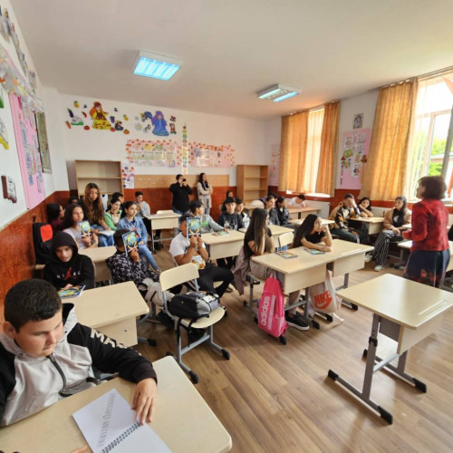 Workshopuri despre mediu pentru elevii din Petrești