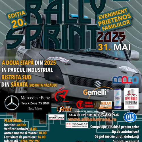 Rally Sprint, o competiție auto care combină elemente de raliu și curse pe circuit, a avut loc recent la Sătmar, potrivit timponline.ro. Acest tip de eveniment este o versiune mai scurtă și mai accesibilă a raliurilor tradiționale, fiind ideal pentru debutanți și pasionați ai motorsportului. În comparație cu un raliu clasic, care poate avea probe speciale pe distanțe de zeci sau sute de kilometri, Rally Sprint presupune trasee mult mai scurte, între 5 și 20 km, cu una sau două probe speciale repetate de mai multe ori.