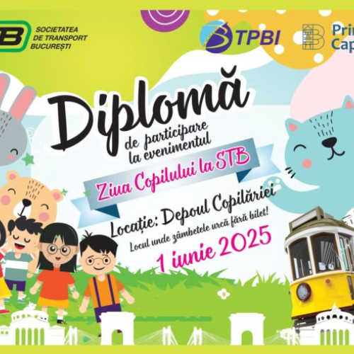 „STB lansează un concurs de desen de 1 Iunie pentru cei mici”