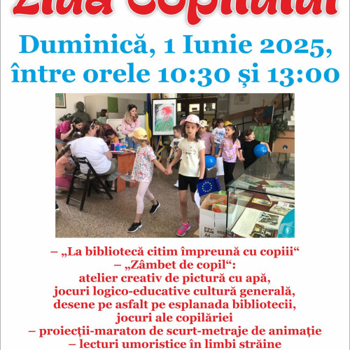 Biblioteca Nicolae Iorga organizează o serie de activități pentru copii și elevi