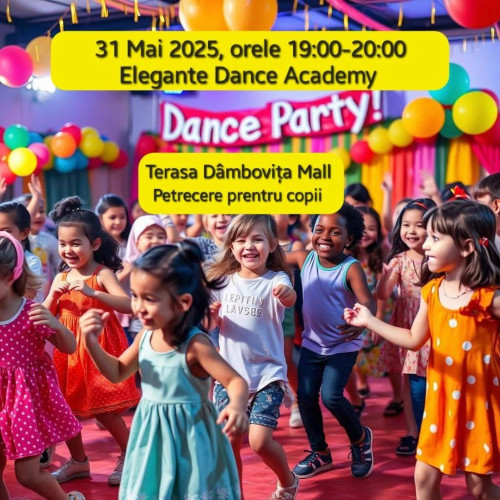 Copiii, principali participanți la evenimentele din Dambovița Mall cu ocazia zilei de 1 iunie