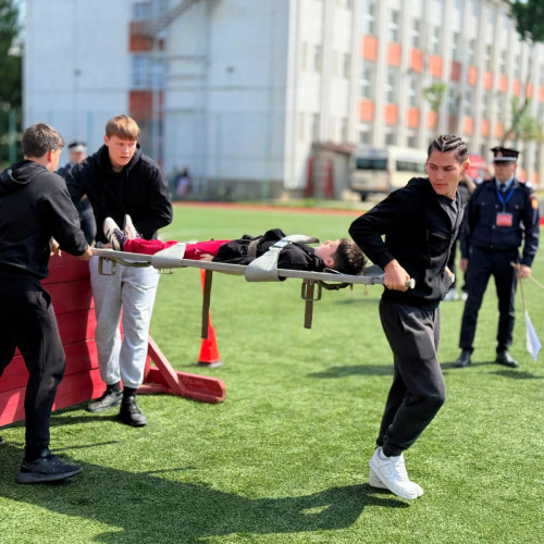 Peste 40 de elevi au participat la concursul de protecție civilă „Cu viața mea apar viața”