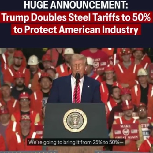 Trump intenționează să dubleze taxele la importurile de oțel și aluminiu din străinătate