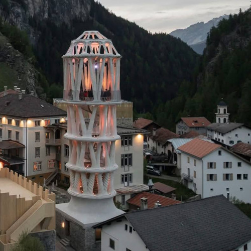 cea mai înaltă structură imprimată 3D din lume, dezvăluită de universitatea ETH Zurich