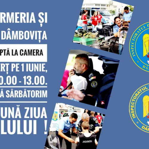 Sărbătoare pentru copii în prima zi de vară în Dâmbovița