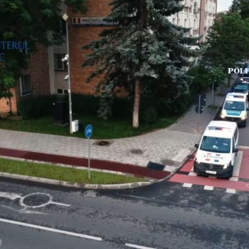 Percheziții domiciliare în Bistrița-Năsăud în cadrul unei operațiuni împotriva infracționalității