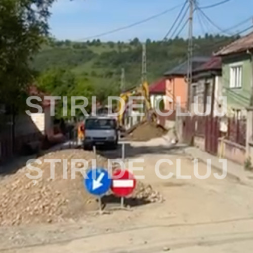 Criză de infrastructură în Baciu: șapte luni de blocaje și lucrări abandonate