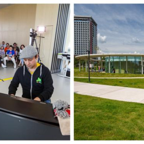 Pavilionul Tinerilor, inaugurat în Parcul Feroviarilor cu un concert interactiv dedicat copiilor