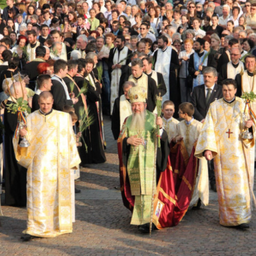 Procesiunea de Rusalii la Cluj-Napoca, eveniment tradițional pentru Ardeal