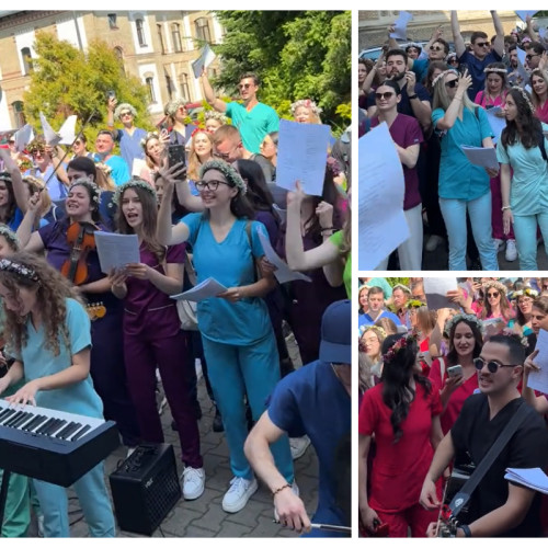 Serenadele UMF Cluj, un moment de emoție și bucurie pentru studenți