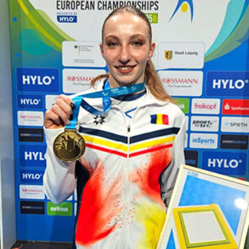 Ana Maria Barbosu aduce patru medalii pentru gimnastica românească la Campionatul European de la Leipzig