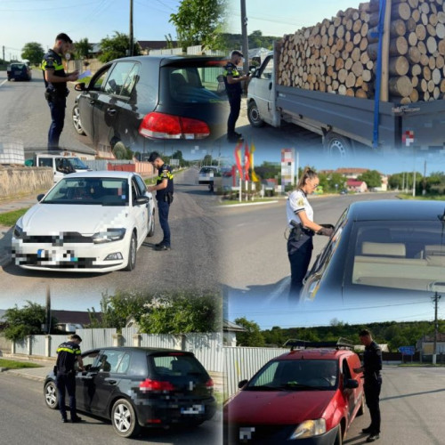 Poliția din Vrancea desfășoară o acțiune amplă pentru menținerea ordinii și siguranței în zonă