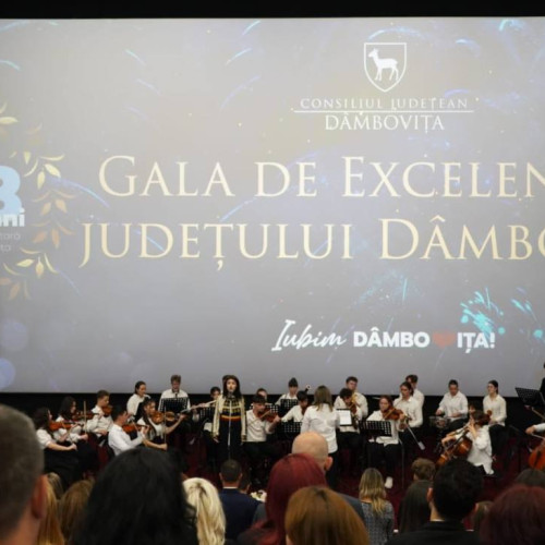 Rezultate remarcabile premiate la Gala de excelență din Dâmbovița