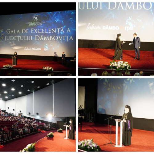 Mitropolitul Nifon participă la Gala de excelență a județului Dambovița