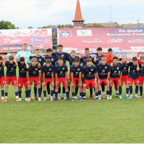 FC Bihor U15 va juca astăzi finala Cupei României la fotbal pentru juniori, o finală importantă pentru club. Meciul va avea loc la ora 13.00, pe terenul de la Centrul National de Fotbal de la Buftea, și va fi transmis online în direct de FRF.TV, potrivit crisana.ro.