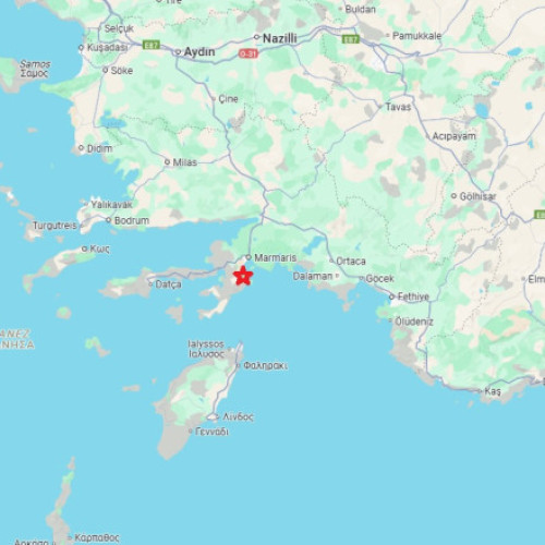 Cutremur cu magnitudinea 5,8 în Marmaris, Turcia