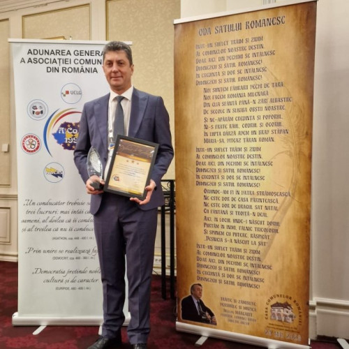 Viorel Mirza, ales președinte al Asociației Comunelor din România Filiala Vrancea