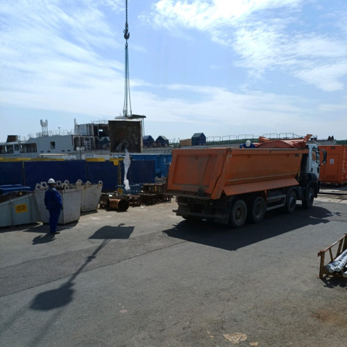 Control neplanificat al Gărzii de Mediu Galați asupra transportului de deșeuri din construcții