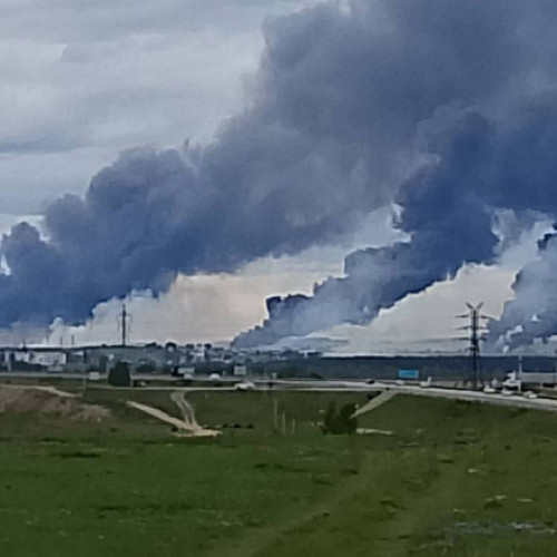 Baze aeriene ruse, vizate de atacuri ucrainene, prezentate de imagini satelit