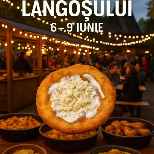 Festivalul langoșului va avea loc în Sectorul 3 în weekend-ul de Rusalii