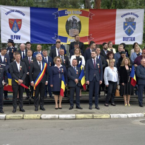 Ziua eroilor, marcată la Buftea prin ceremonii și omagii