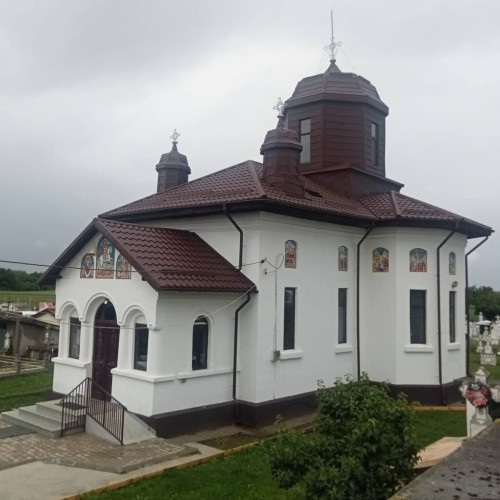 Slujbă de sfințire a bisericii din satul Ibrianu, Județul Dâmbovița