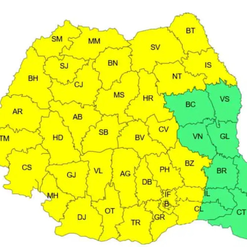 Primul cod galben de caniculă din 2025 emis pentru Neamț