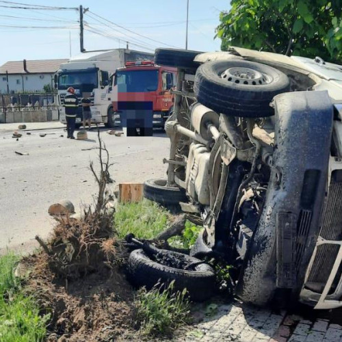 Accident grav în județul Vrancea, cu victime rănite