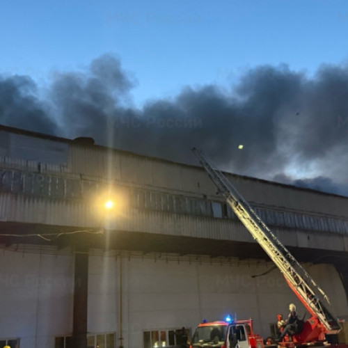 Incendiu la uzina de motoare Avtodizel din Iaroslavl, Rusia