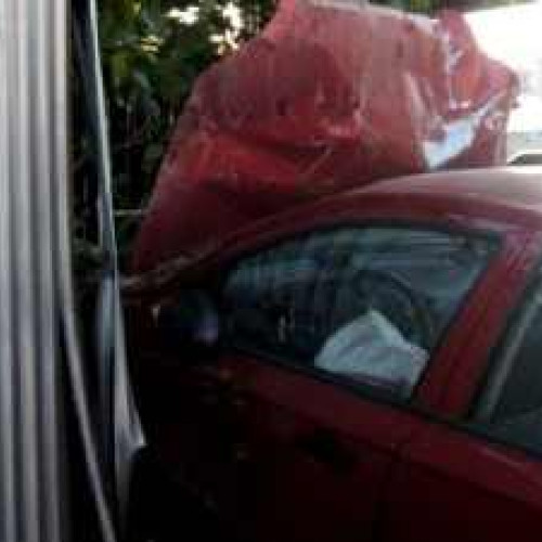 Accident rutier în Târgu Neamț pe strada Abator