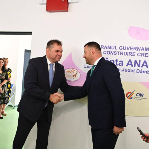 Cresa nouă la Moreni, inaugurată cu sprijin guvernamental și fonduri europene