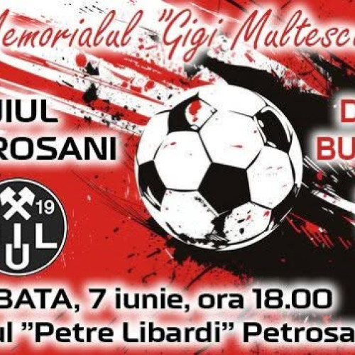 Memorialul Gigi Multescu, dedicat unei legende a fotbalului din Valea Jiului