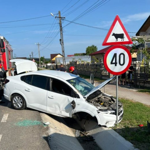 Accident rutier pe DN 28 B în localitatea Copalau