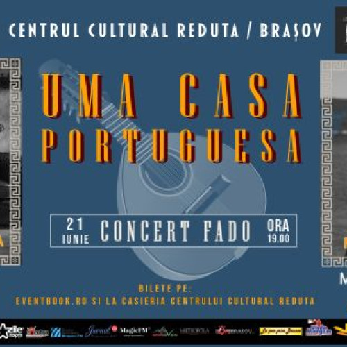 Ricarda Caria, artist portughez stabilit în România, susține un spectacol de fado la Reduta