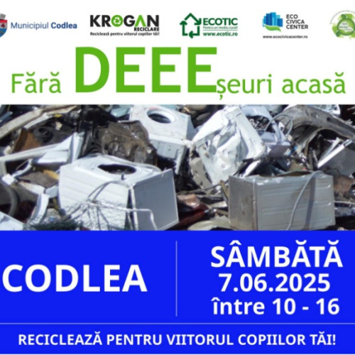 Campanie de colectare a deșeurilor electrice în Codlea, pentru protejarea mediului
